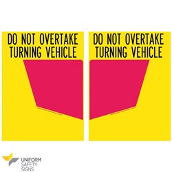 SIGN REAR PLATE MARKER/TEXT