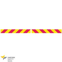 SIGN DIAGONAL STRIPE 2PC SET