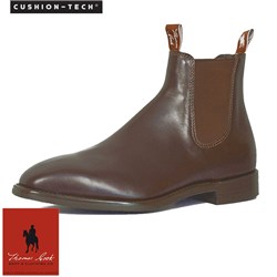TRENTHAM CHESTNUT DRESSBOOT 12