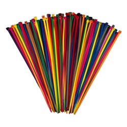 COLOURED CABLE TIES 420PC