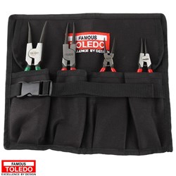 TOLEDO CIRCLIP PLIER PACK 4PC
