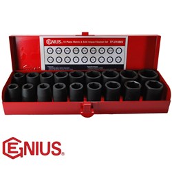 IMPACT SOCKET SET 1/2 DRIVE