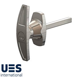 T HANDLE CHROME PLATE LOCKABLE