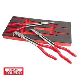 TOLEDO LONG NOSE PLIER SET