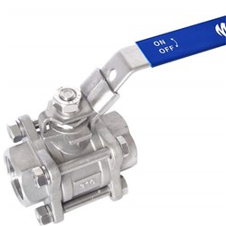 STAINLESS BSP BALL VALVE 3PC