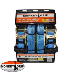 TRANSPORT TIE DOWNS 38MMX5MTR