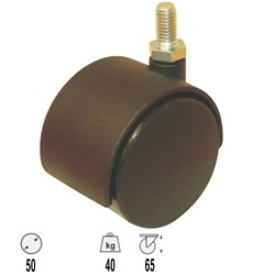 CASTOR 50MM THREAED OFFICE