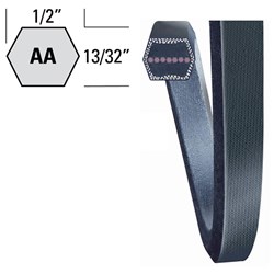 V-BELT DOUBLE ANGLED AA-112