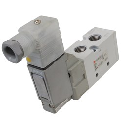 SMC SOLENOID VALVE 5/2 24VAC