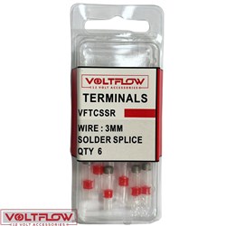 VOLTFLOW SOLDER SPLICE RED