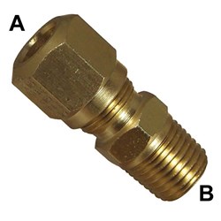 BRASS NTA AIRBRAKE CONNECTOR M