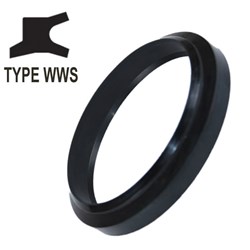 ROD WIPER TWIN-LIP NBR 1.625