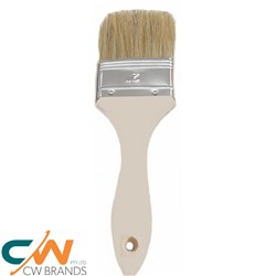 BRUSH WHITE BRISTLE 50MM