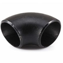 BLACK STEEL BUTTWELD ELBOW 90