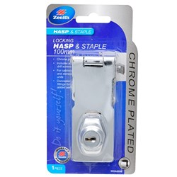 HASP & STAPLE LOCKING 90MM