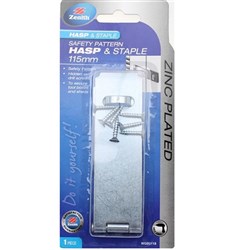 HASP & STAPLE SAFETY 115MM