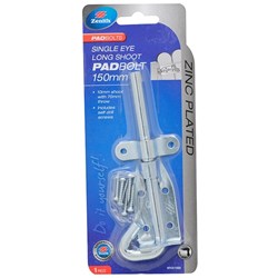 PADBOLT 150X10MM ZINC PLATED
