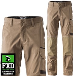 FXD MENS WORK PANT 38 KHAKI