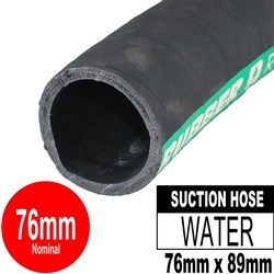 HOSE WATER SUCTION & DEL 75MM