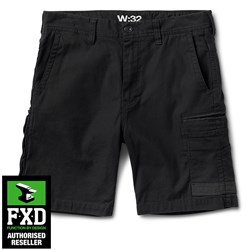 FXD STRETCH WORK SHORT BLACK