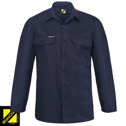 WORKCRAFT L/S DRILL SHIRT 8XL