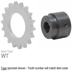 WELD ON HUB 1 1/8"  BORE