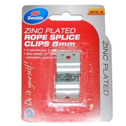 ROPE SPLICE CLIP 8MM ZP