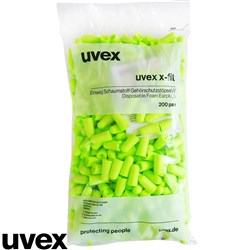 X-FIT UNCORDED EARPLUG PK 200