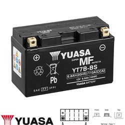 YUASA MOTOR CYCLE BATTERY 12V