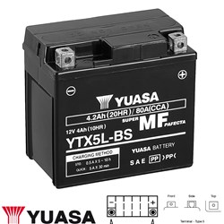 YUASA MOTOR CYCLE BATTERY 12V