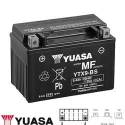 YUASA MOTOR CYCLE BATTERY 12V