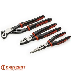 CRESCENT MIXED PLIER SET 3PCE