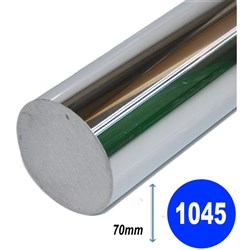 HARD CHROME ROUND 1045 70MM