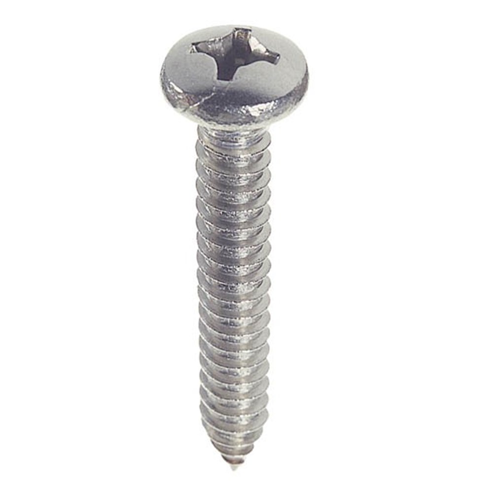 10-32 X 3/4" Stainless Pan Head Machine Screws 50 Pcs, 18-8  304 Stainless Steel Phillips Drive Pan Head Full Thread Bright Finish Coating With Double E