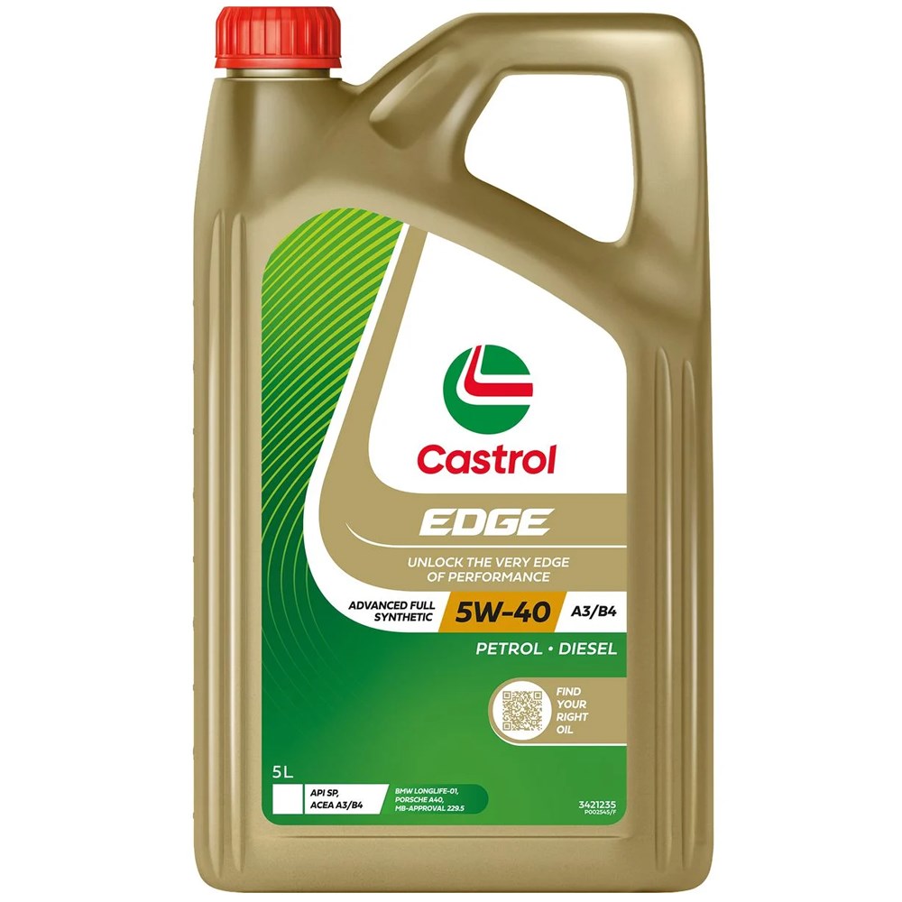 CASTROL EDGE 5W-40 A3/B4 5L - Collier & Miller