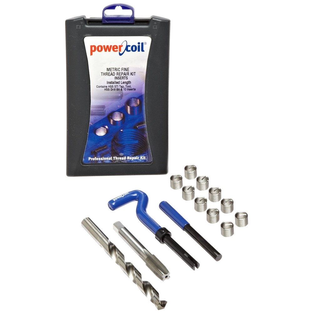 POWERCOIL KIT M12X1.5 INCLUDES 12.4MM DRILL STI TAP 10 INSERTS