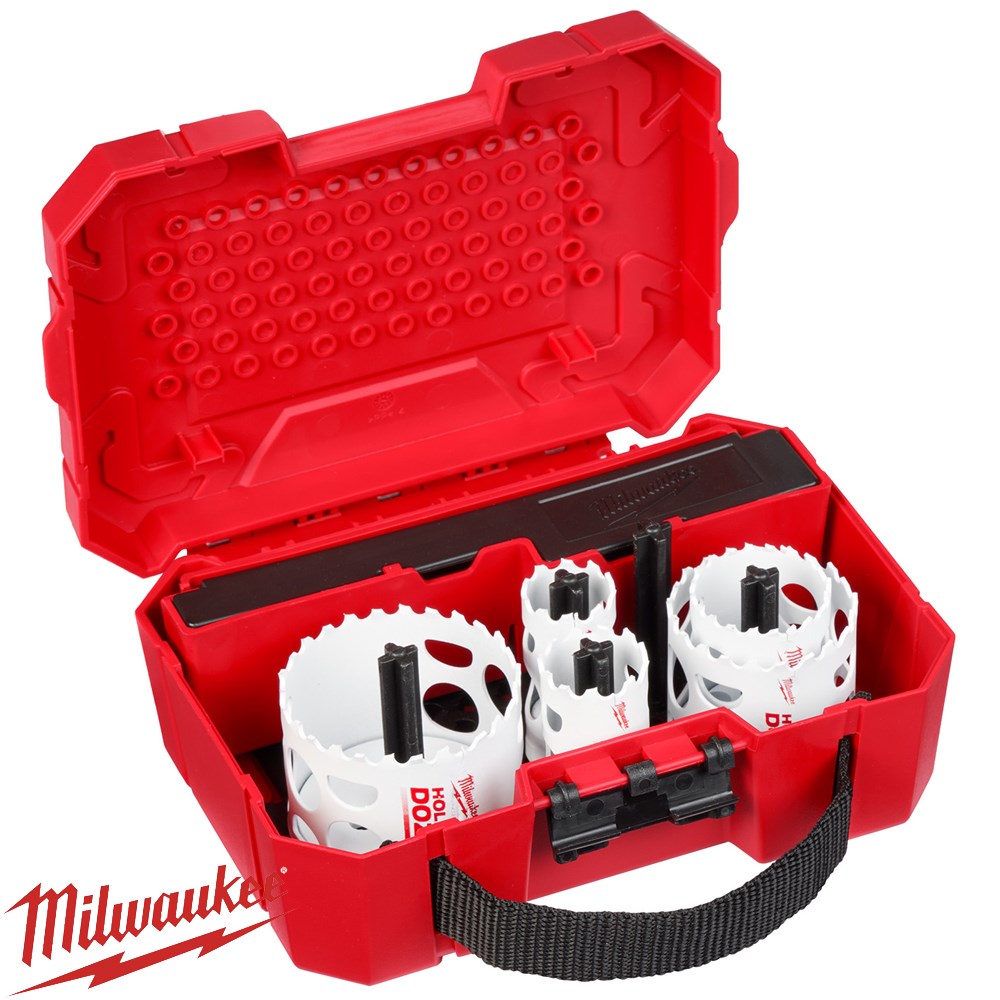 MILWAUKEE HOLEDOZER 10 PIECE HOLESAW SET 25MM 70MM Collier Miller