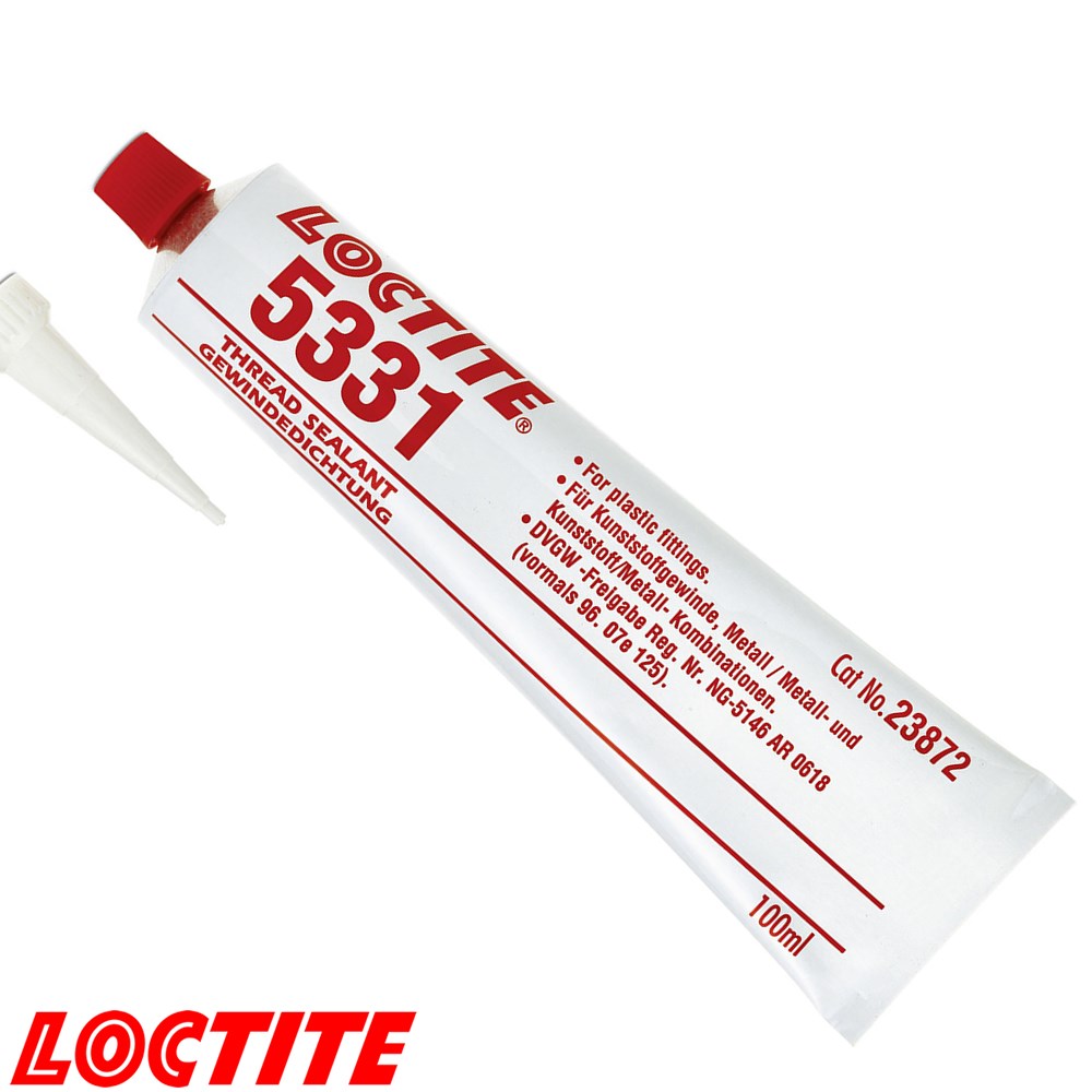 nok Svaghed F.Kr. LOCTITE 5331 THREAD SEAL 100ML PLASTIC THREADED PIPE SEALANT - Collier &  Miller
