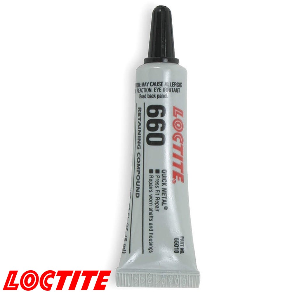 LOCTITE 660 QUICK METAL 50ML RETAINING COMPOUND PRESS FIT REPAIR ...