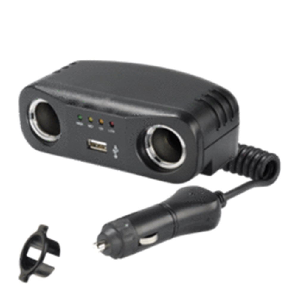 NARVA CIGARETTE LIGHTER PLUG & DOUBLE ACCESORY SOCKET & USB