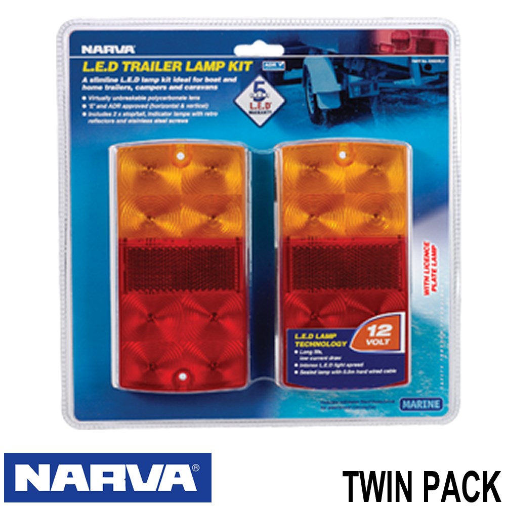 Narva led sales number plate light