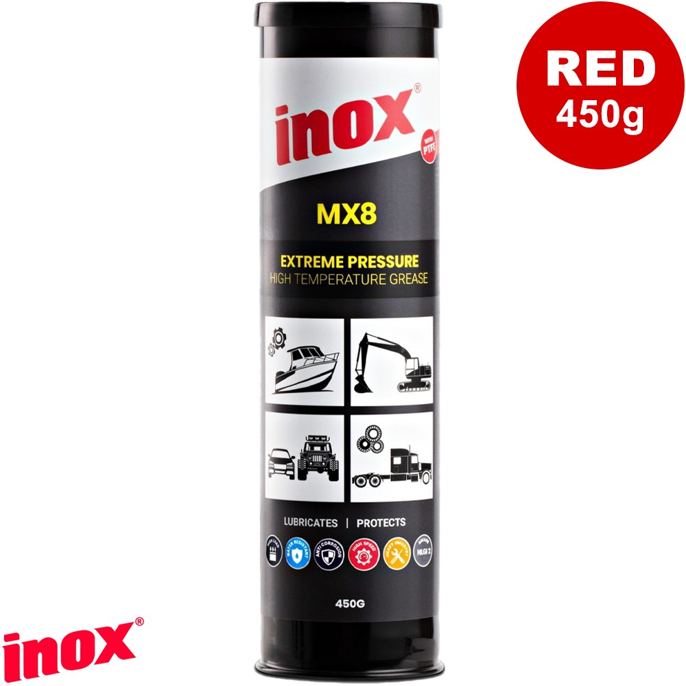INOX MX8 HI-TEMP GREASE 450G EXTREME PRESSURE - Collier & Miller