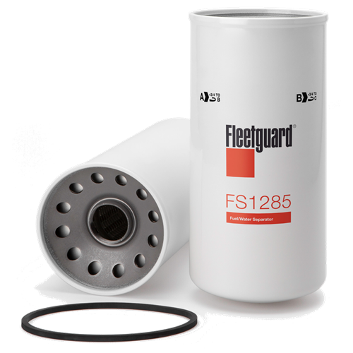 FLEETGUARD SPIN ON FUEL FILTER 1-1/2-16 UN H=279MM OD=128MM 30 MICRON WATER  SEPARATOR - Collier & Miller
