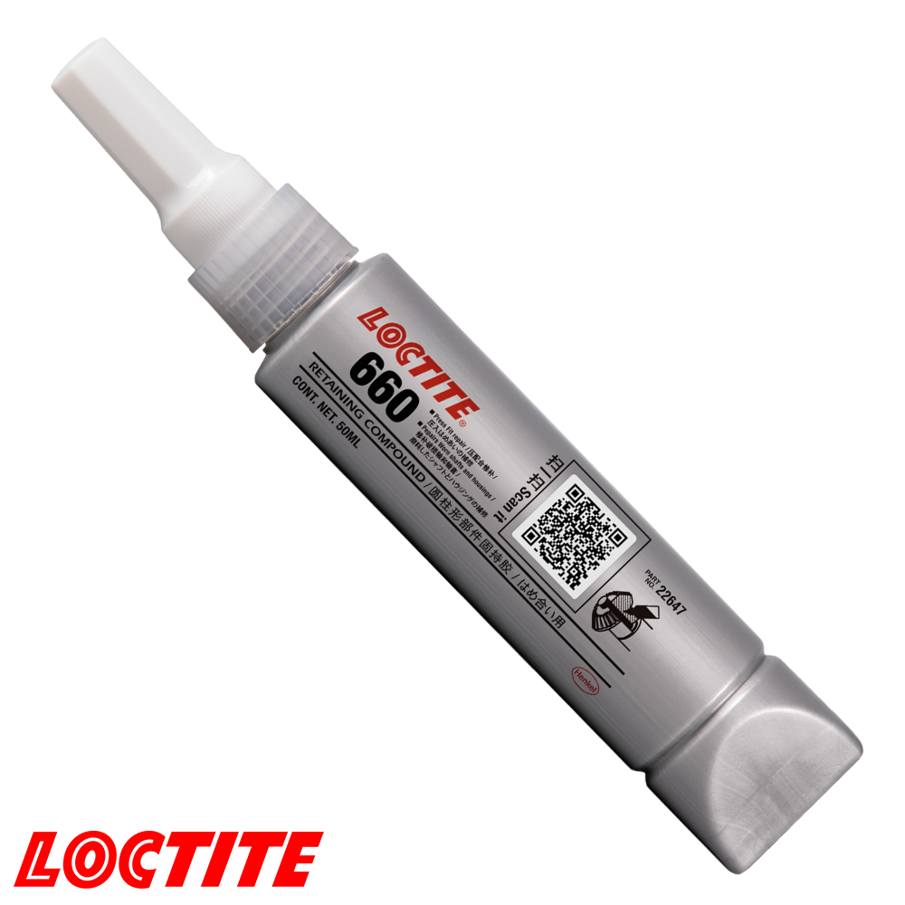 LOCTITE 660 QUICK METAL 50ML RETAINING COMPOUND PRESS FIT REPAIR