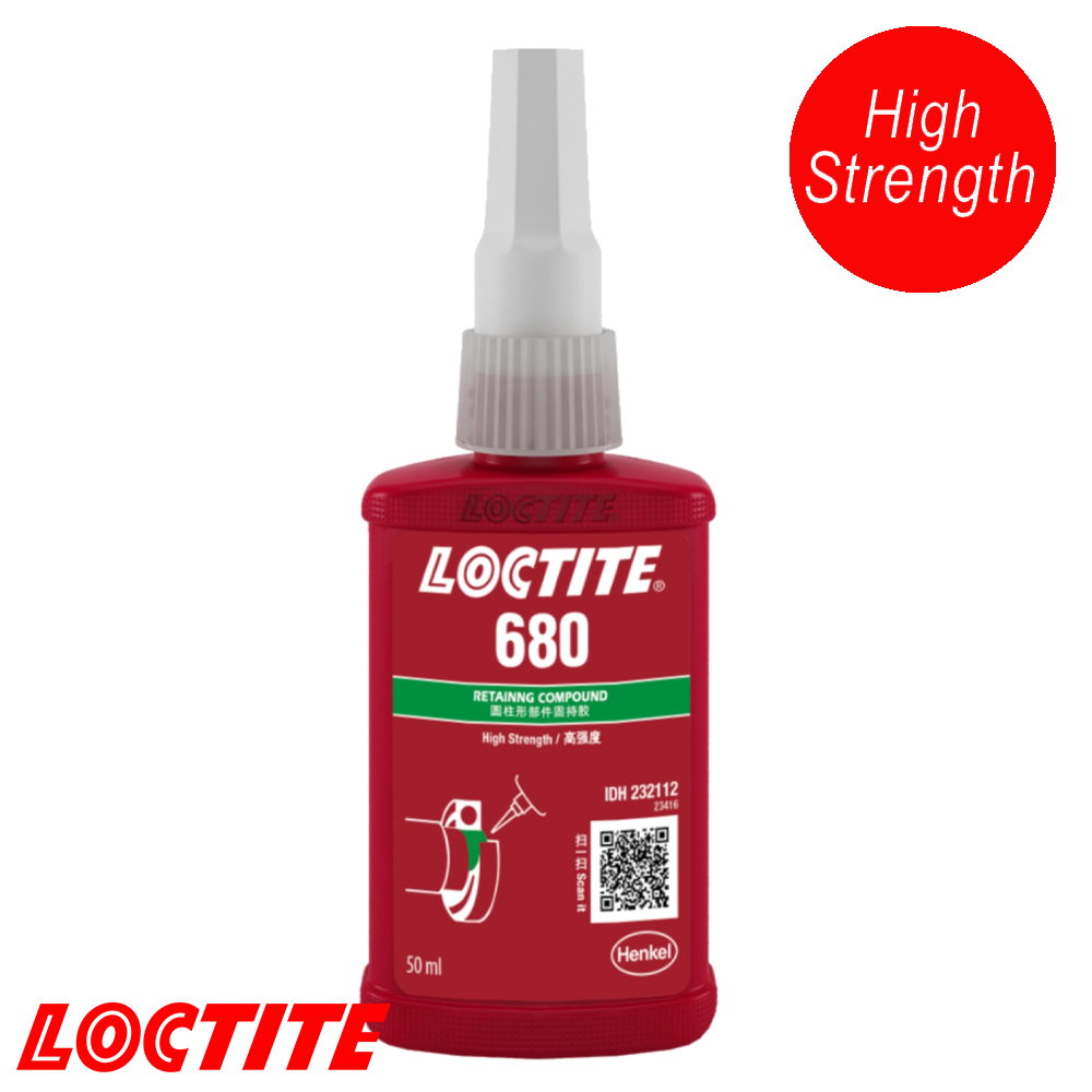 LOCTITE 680 RETAINING 50ML GREEN FAST FIXTURING RETAINING COMPOUND