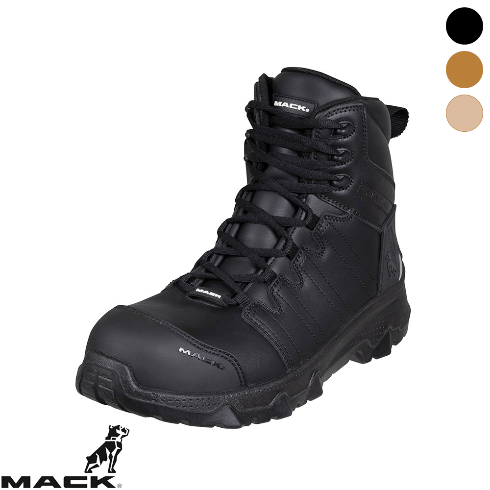 MACK OCTANE 2.0 SAFETY BOOT ZIP SIDED - Collier & Miller