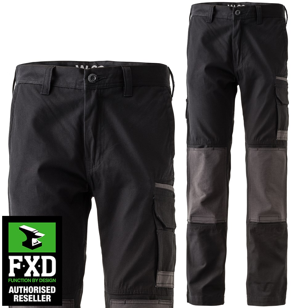 FXD MENS WORK PANT 34 BLACK SIZE 34 