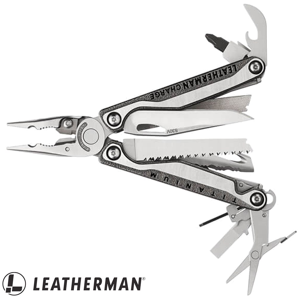 LEATHERMAN CHARGE PLUS TTi WITH POUCH 19 FUNCTION MULTI TOOL Collier Miller