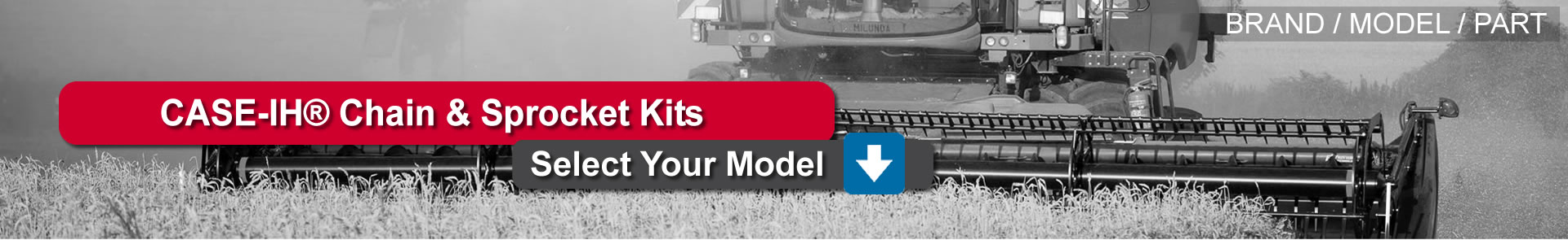 C&amp;M aftermarket Case-IH&reg; compatible feeder chains, clean grain chains, return grain chains and sprockets are assembled in our own factory in Australia. We use only the best quality materials from trusted suppliers to bring you a product that is reliable and long lasting.