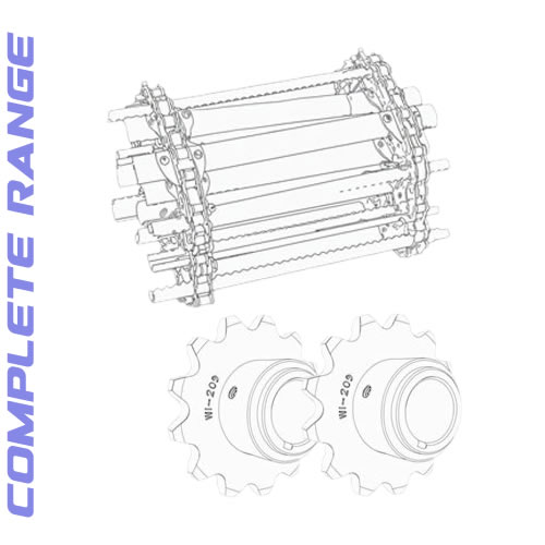 CASE-IH Chains & Sprockets